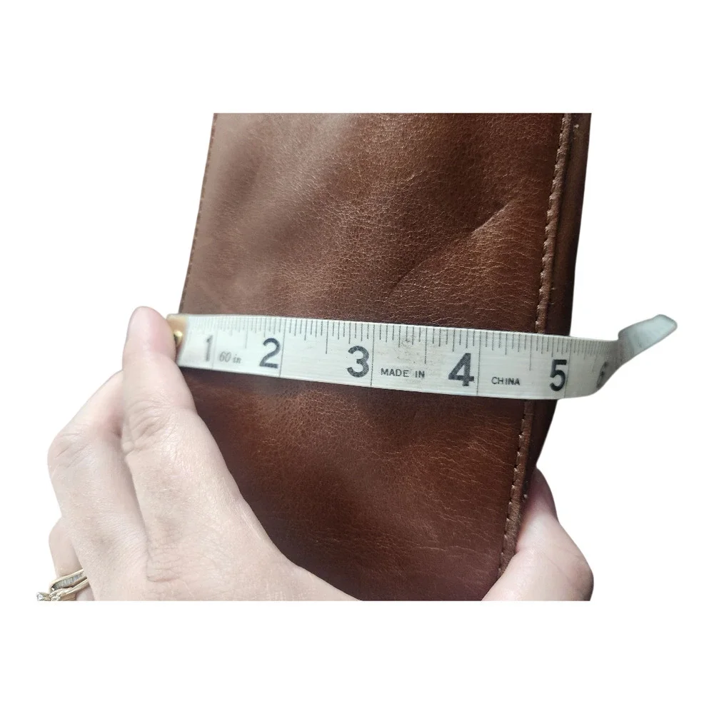 Patricia Nash Bolsena tote bag full grain leather purse‎ shoulder bag brown
